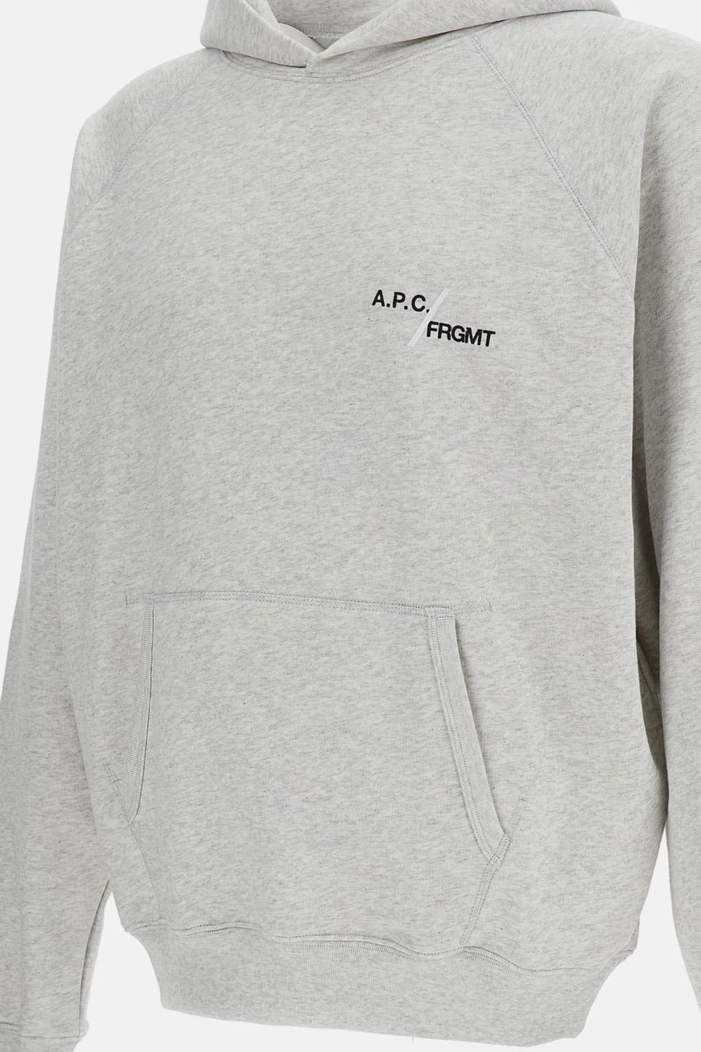 A.P.C. X FRAGMENT FELPA CON CAPPUCCIO - Image 3