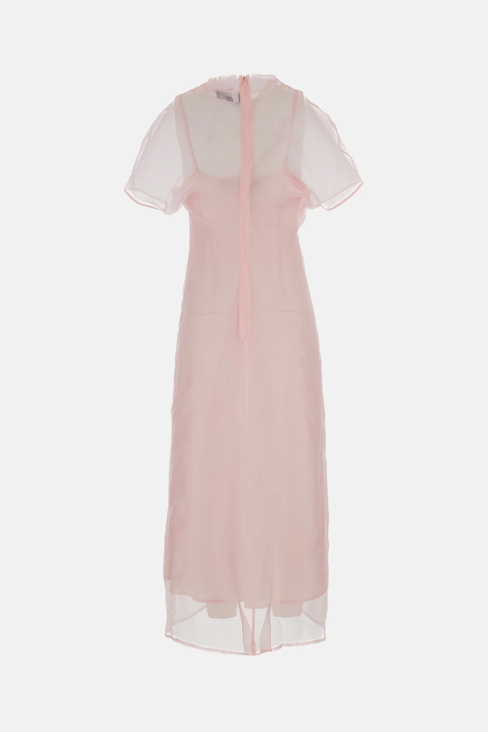 ABITO IN ORGANZA DI SETA CON SOTTOVESTE - Image 2