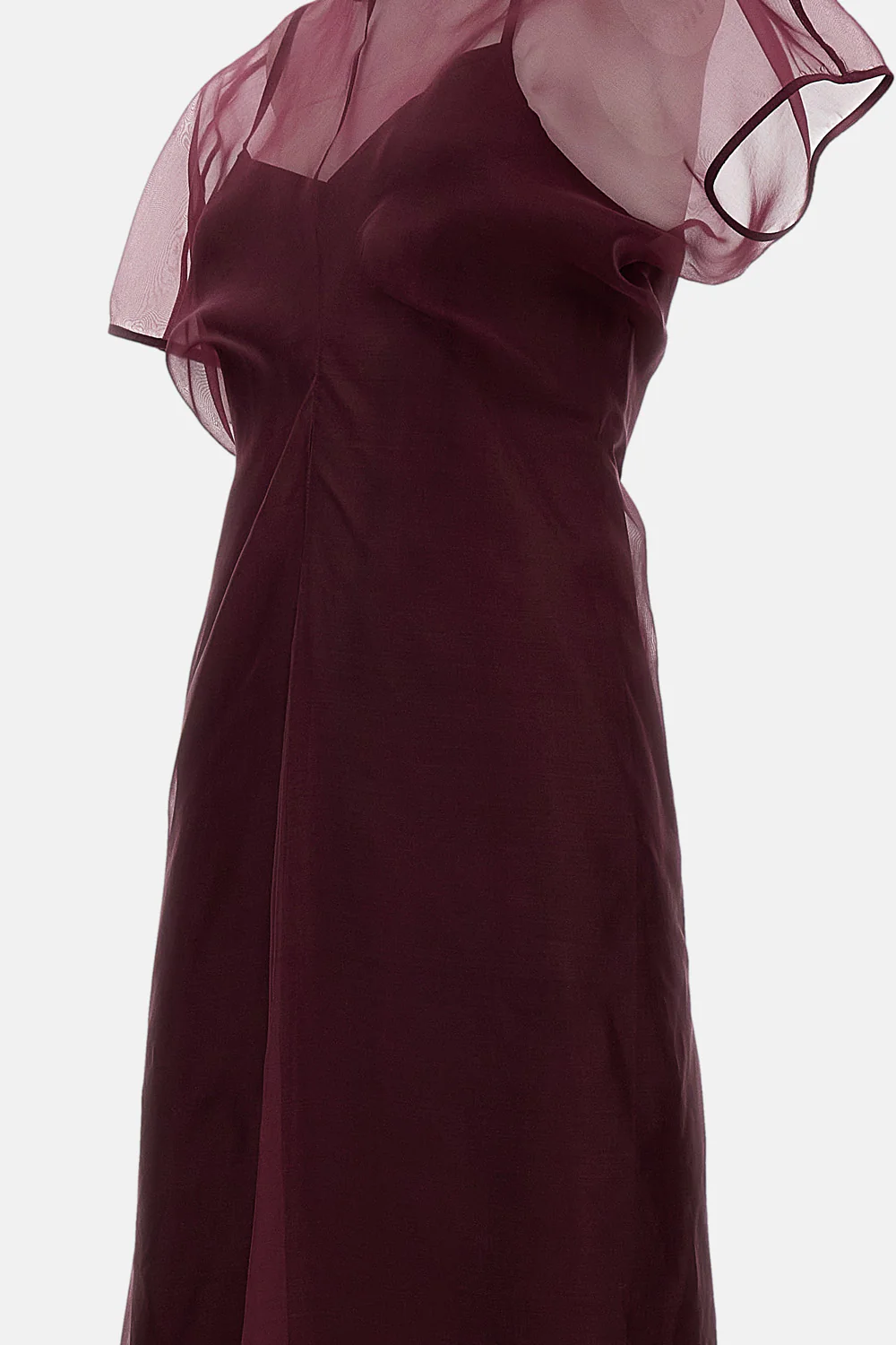 ABITO IN ORGANZA DI SETA CON SOTTOVESTE - Image 3