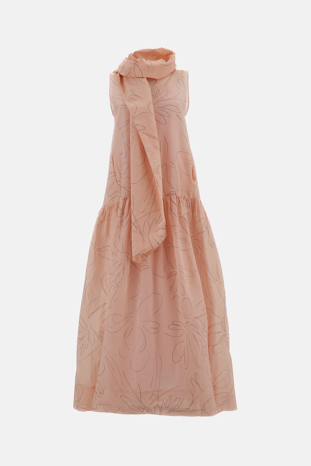 ABITO LUNGO IN ORGANZA