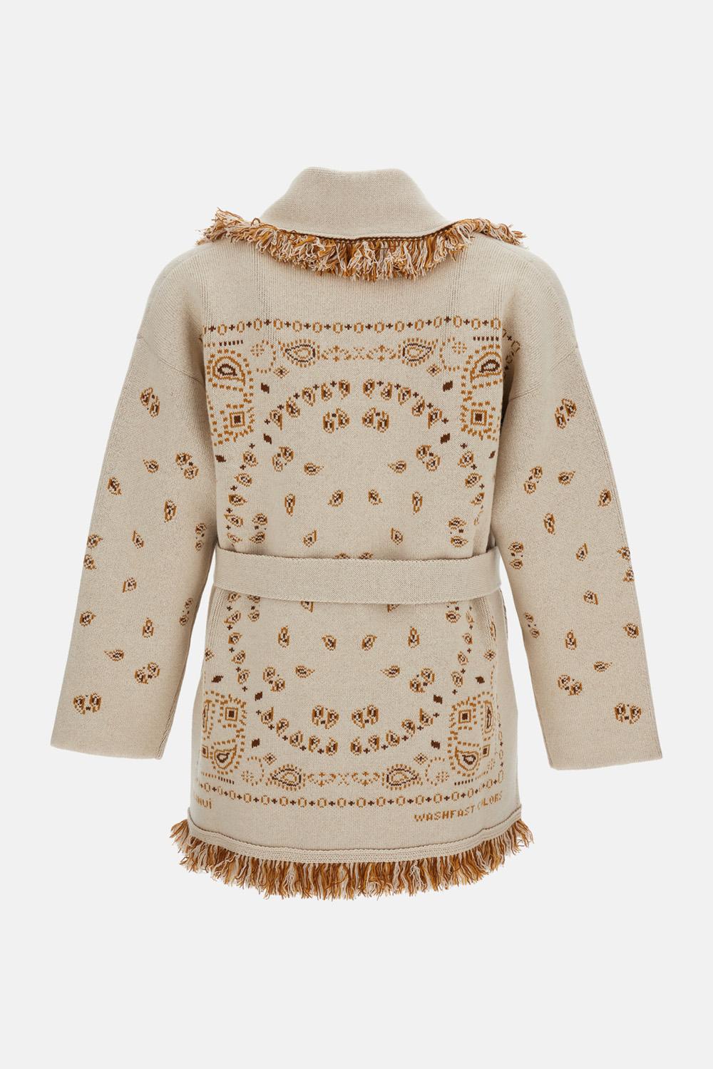 BANDANA JACQUARD CARDIGAN - Image 2