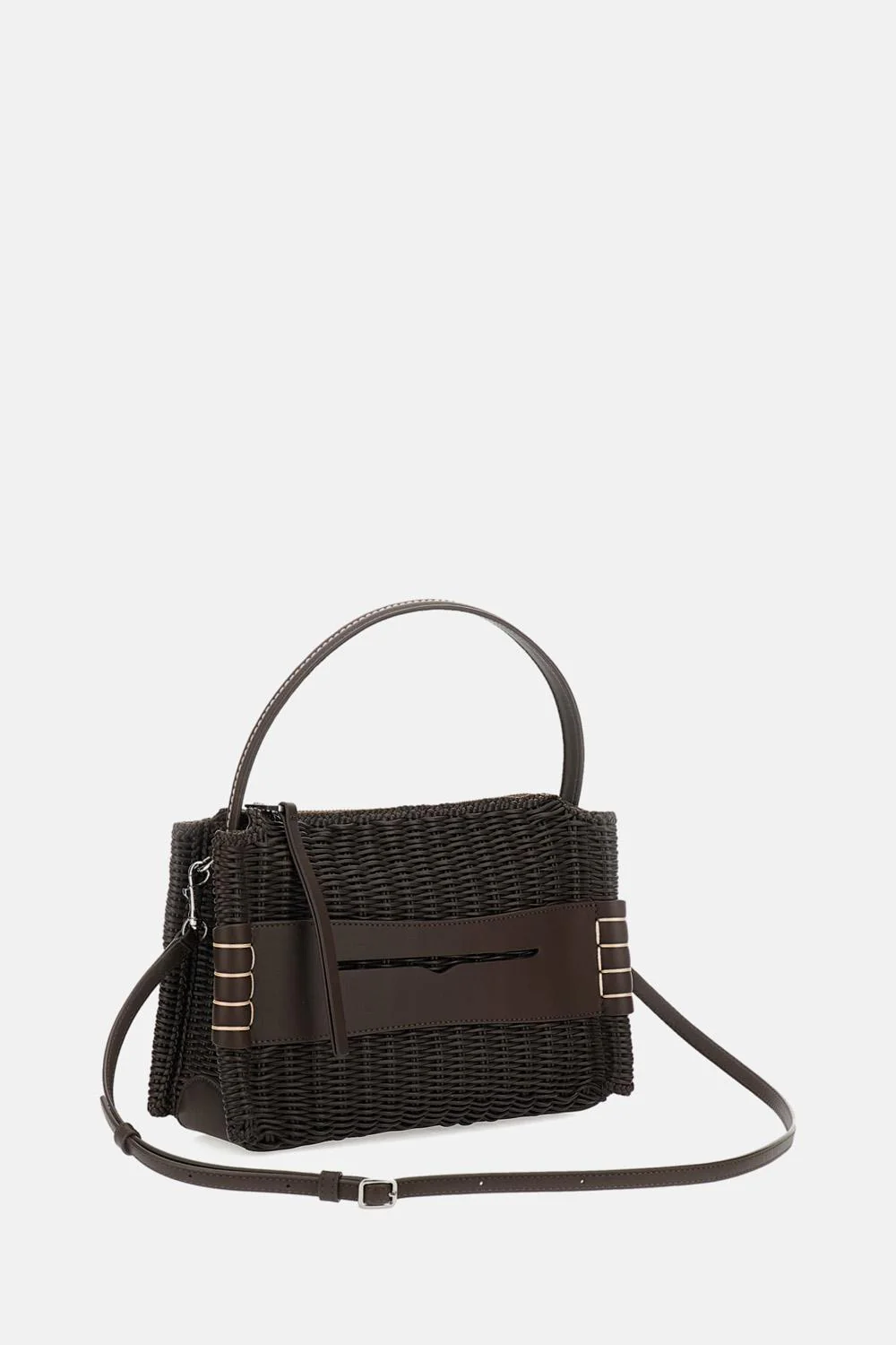 BORSA LOAFER IN PELLE INTRECCIATA - Image 2