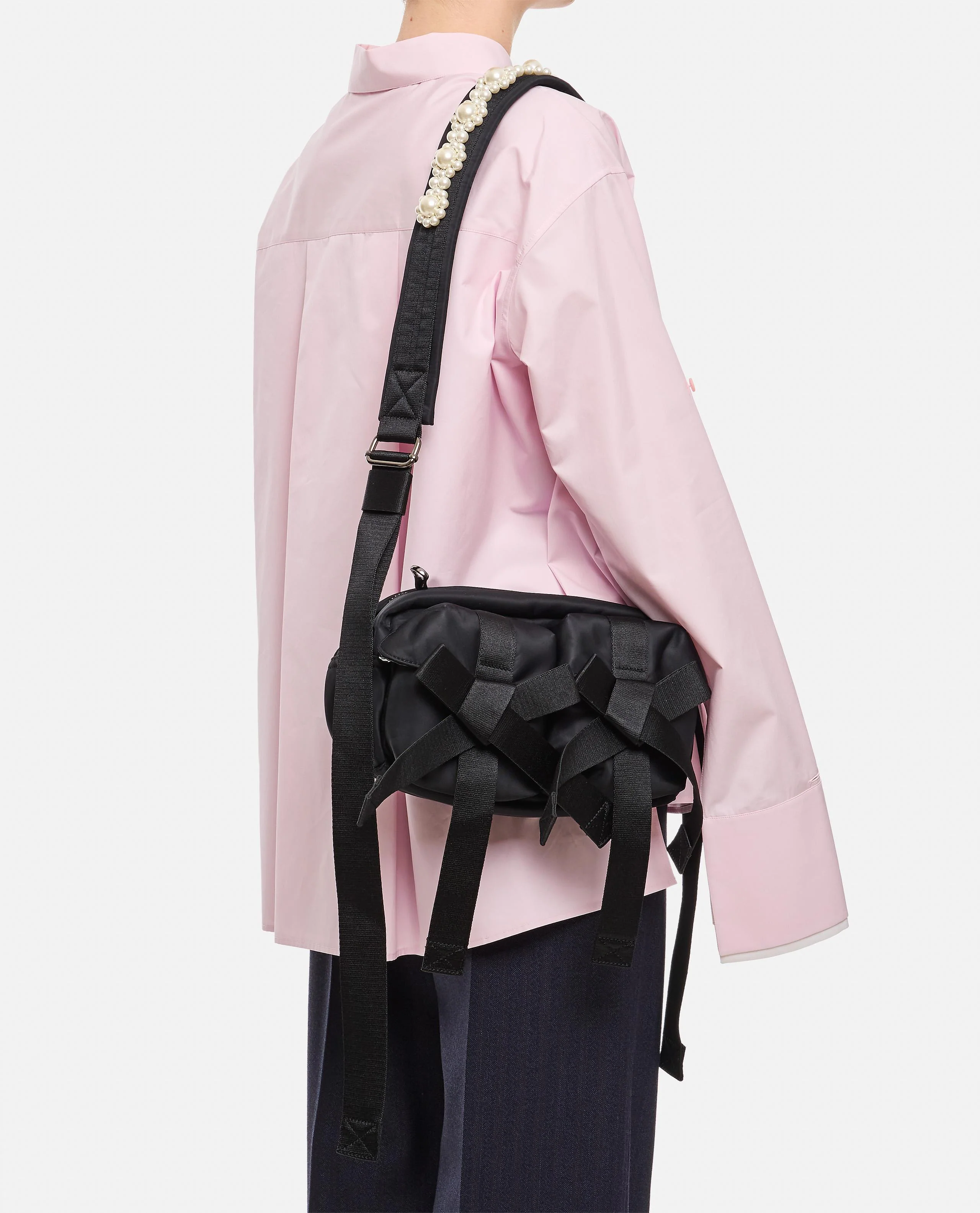 BORSA MESSENGER CLASSIC BOW CON FIOCCO - Image 2