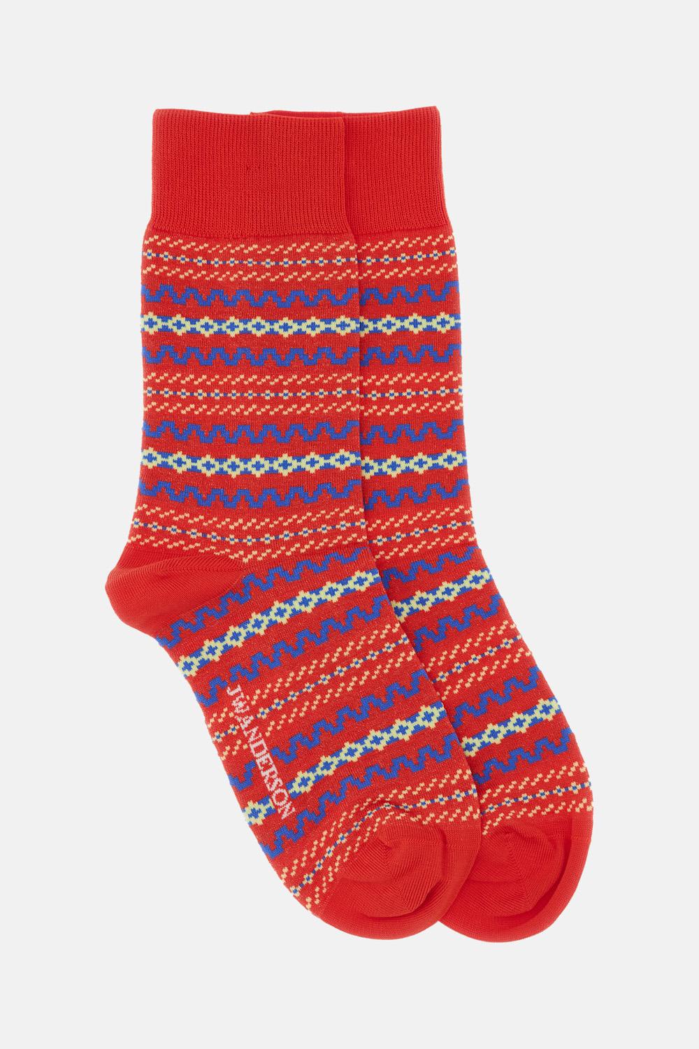 CALZINO FAIR ISLE