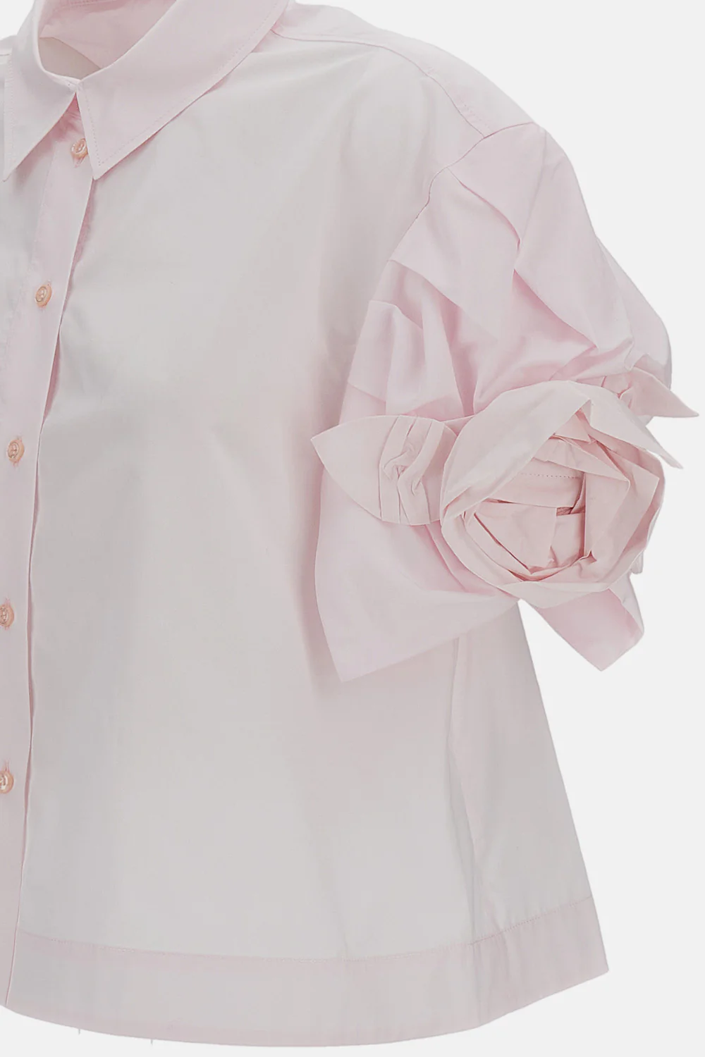 CAMICIA CORTA CON ROSE - Image 3