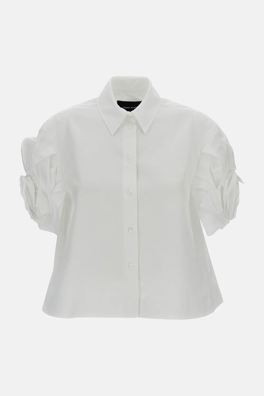 CAMICIA CORTA CON ROSE