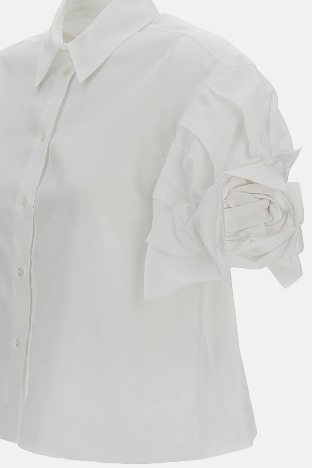 CAMICIA CORTA CON ROSE - Image 3