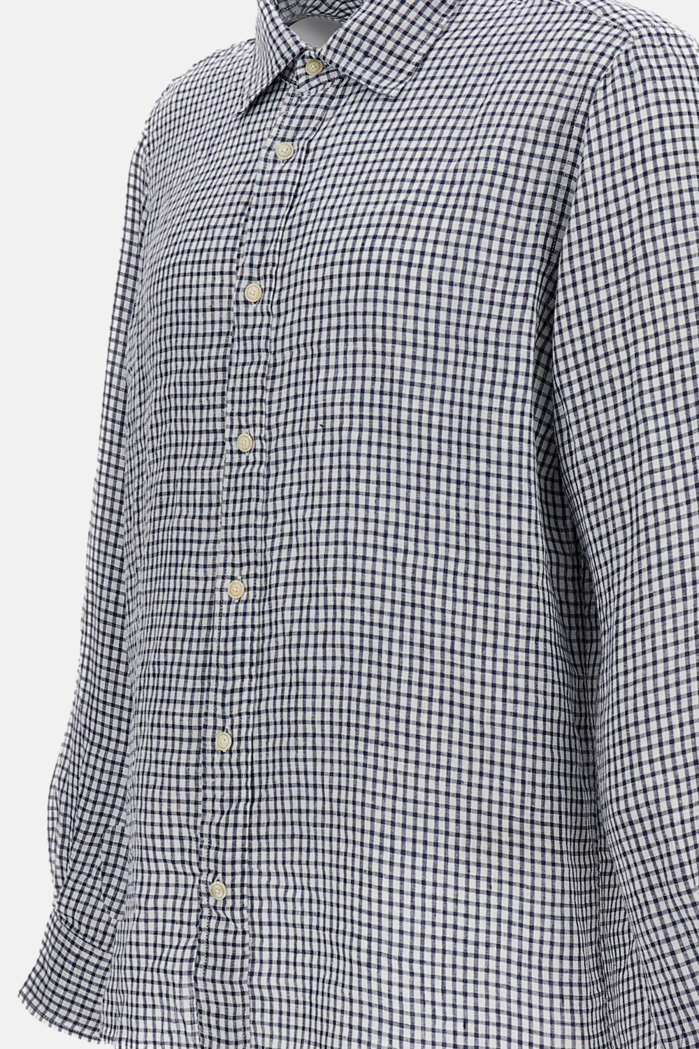 CAMICIA DI LINO A QUADRI - Image 3