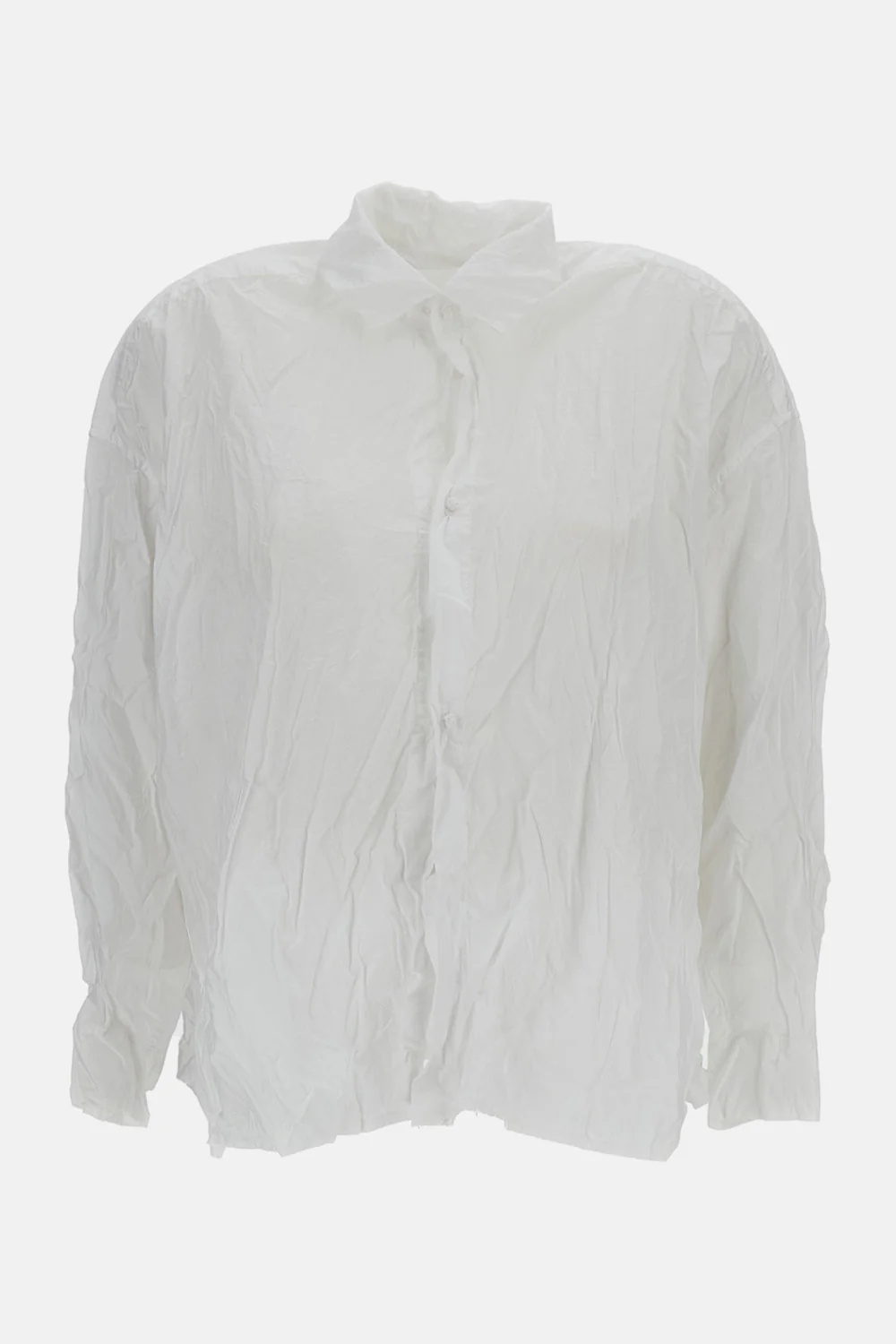 CAMICIA IN COTONE STROPICCIATO