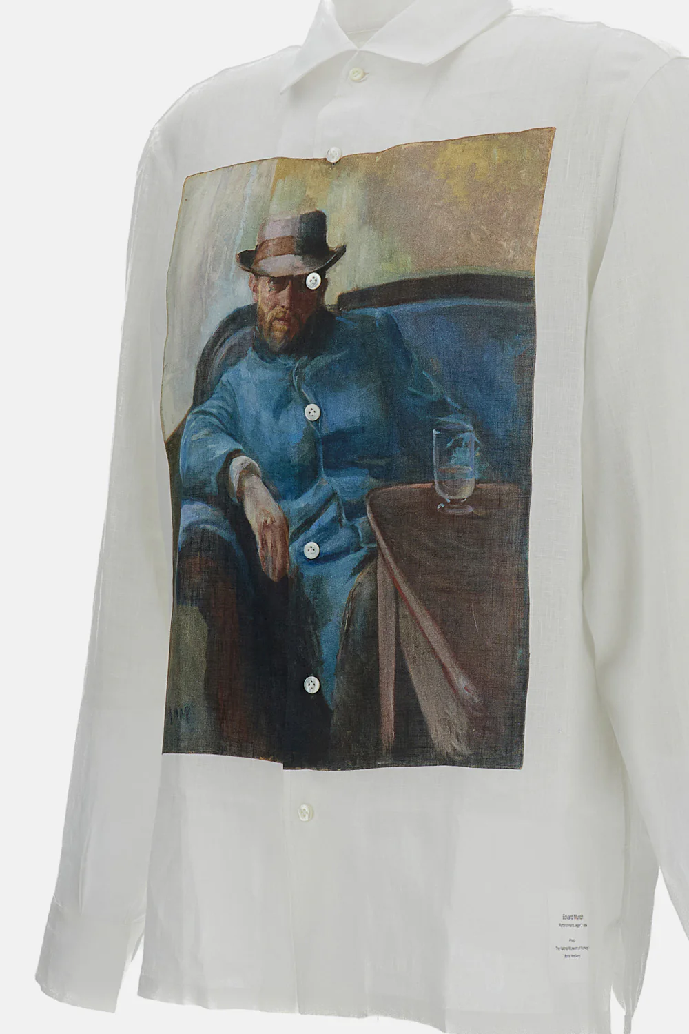 CAMICIA IN LINO CON STAMPA - Image 3