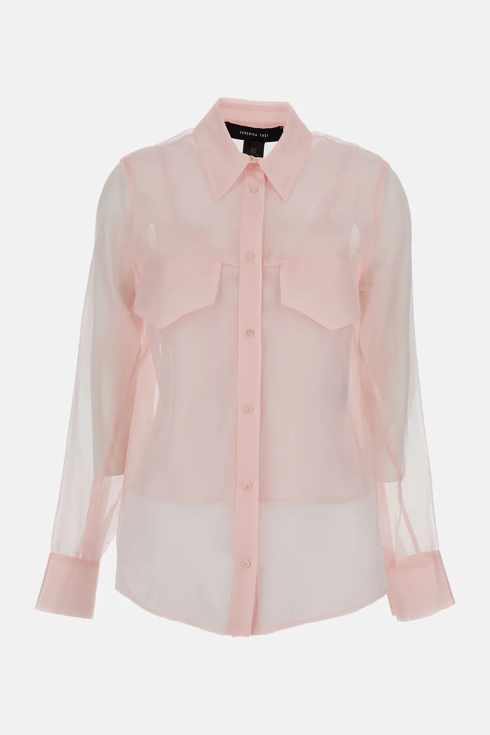CAMICIA IN ORGANZA DI SETA