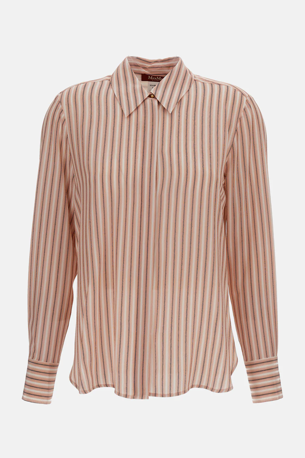 CAMICIA IN SETA A RIGHE