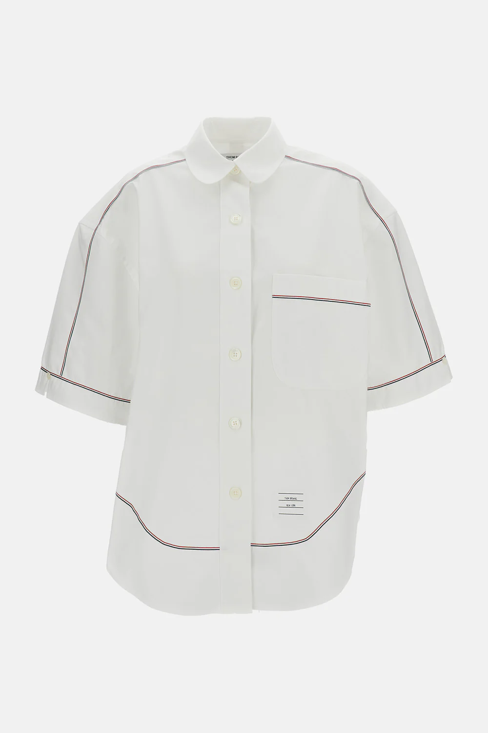 CAMICIA MANICHE CORTE SUPERSIZED