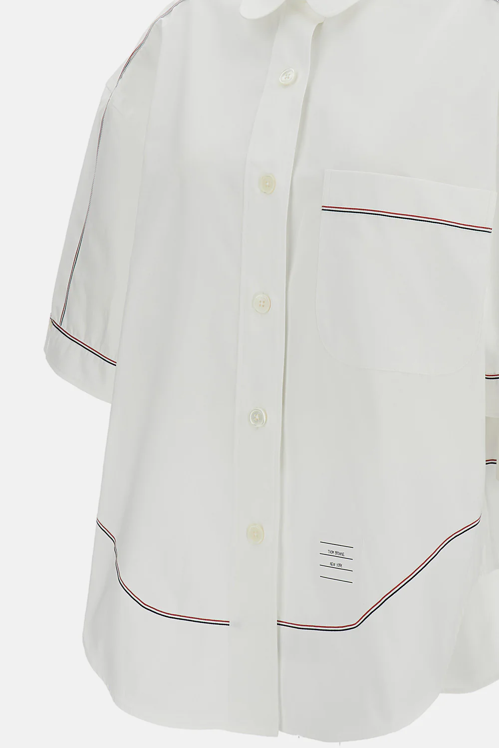 CAMICIA MANICHE CORTE SUPERSIZED - Image 3