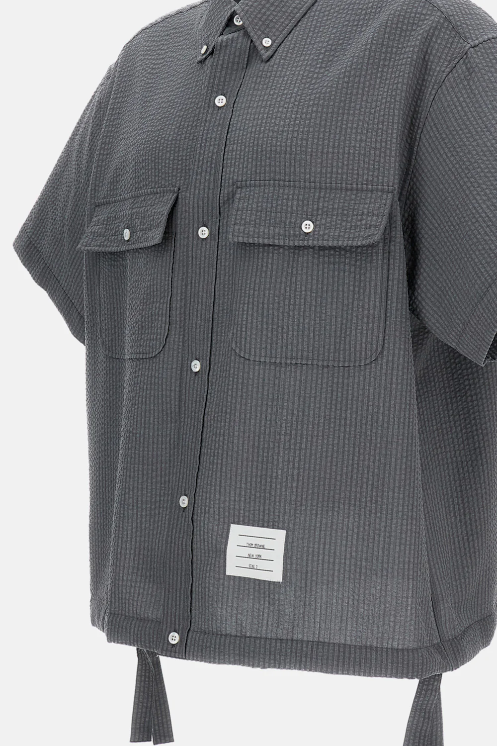 CAMICIA OVERSIZE A MANICHE CORTE - Image 3