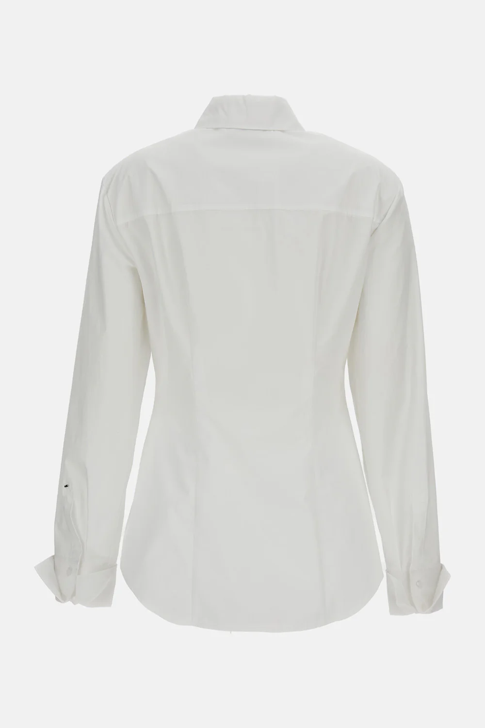 CAMICIA SFIANCATA IN POPELINE - Image 2