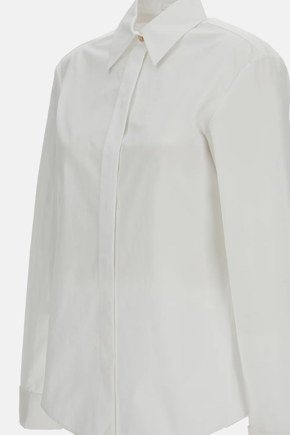 CAMICIA SFIANCATA IN POPELINE - Image 3
