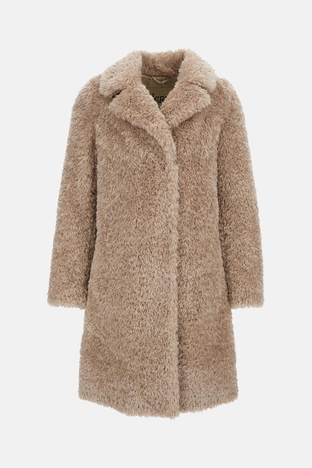 CAPPOTTO IN ECO PELLICCIA