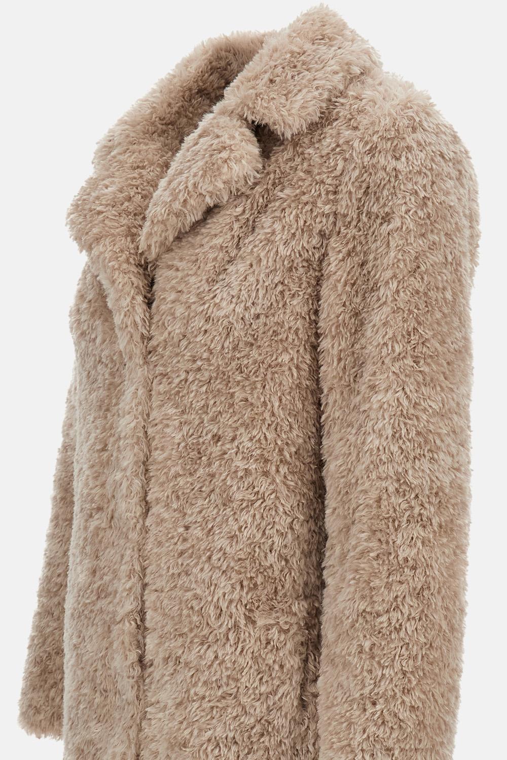 CAPPOTTO IN ECO PELLICCIA - Image 3