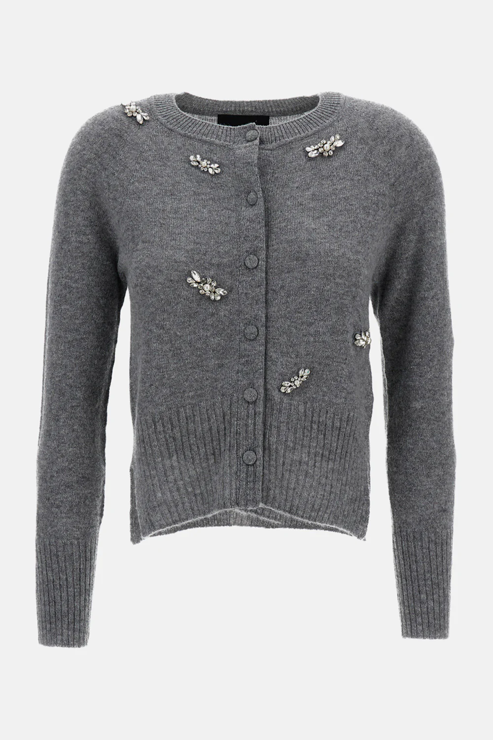 CARDIGAN IN CASHMERE CON CRISTALLI