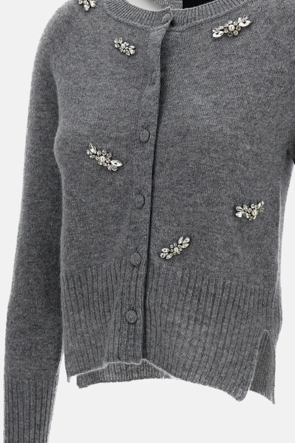 CARDIGAN IN CASHMERE CON CRISTALLI - Image 3