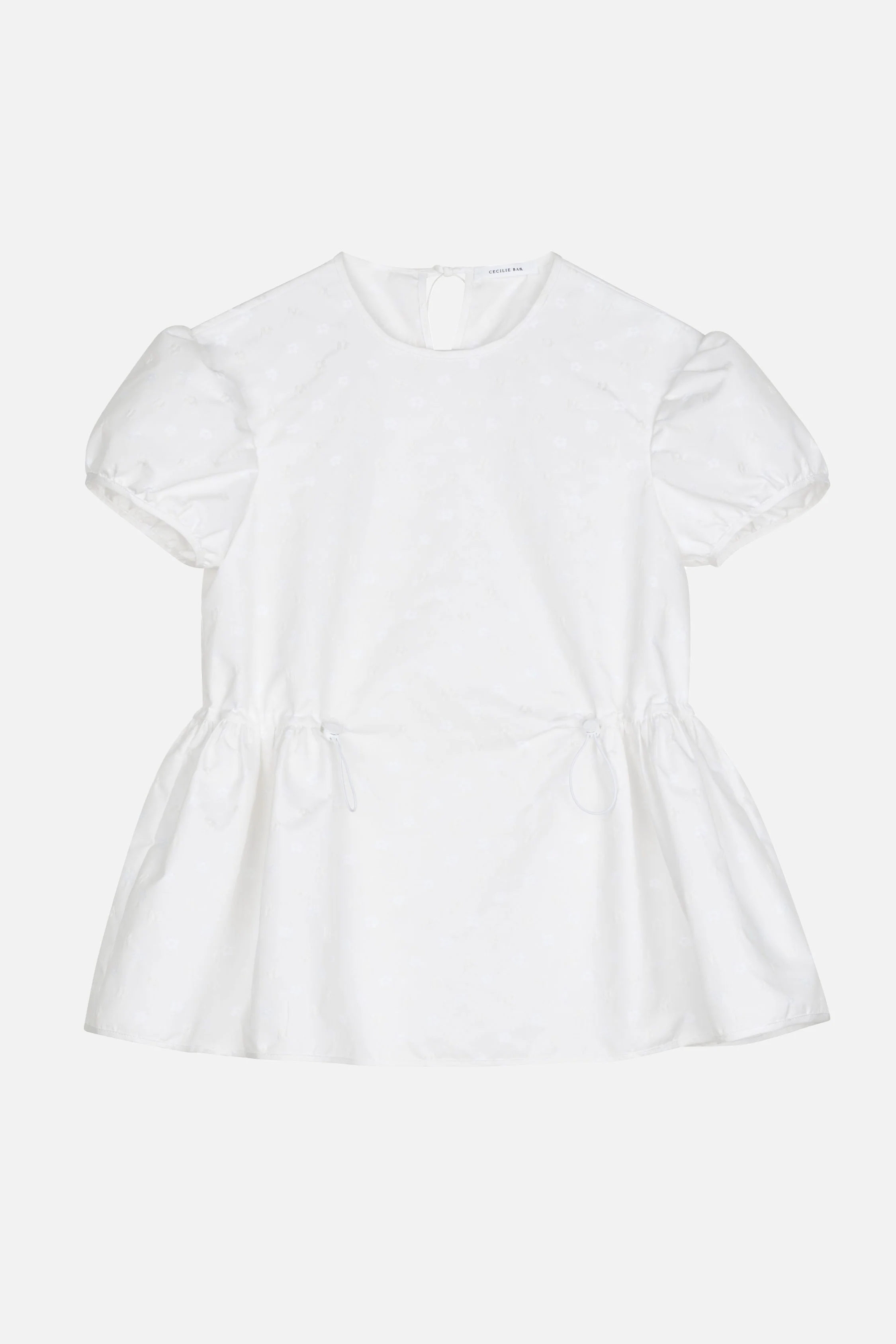 CHIARA TOP IRIS JACCQUARD
