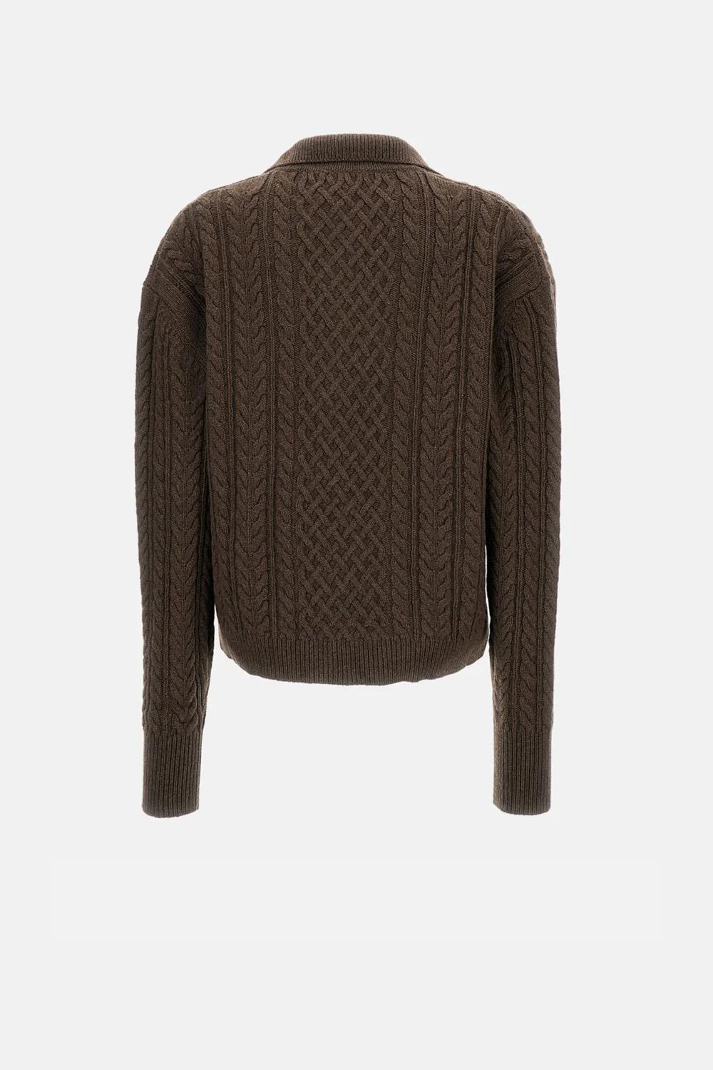 MAGLIA A TRECCE RICAMATA - Image 2