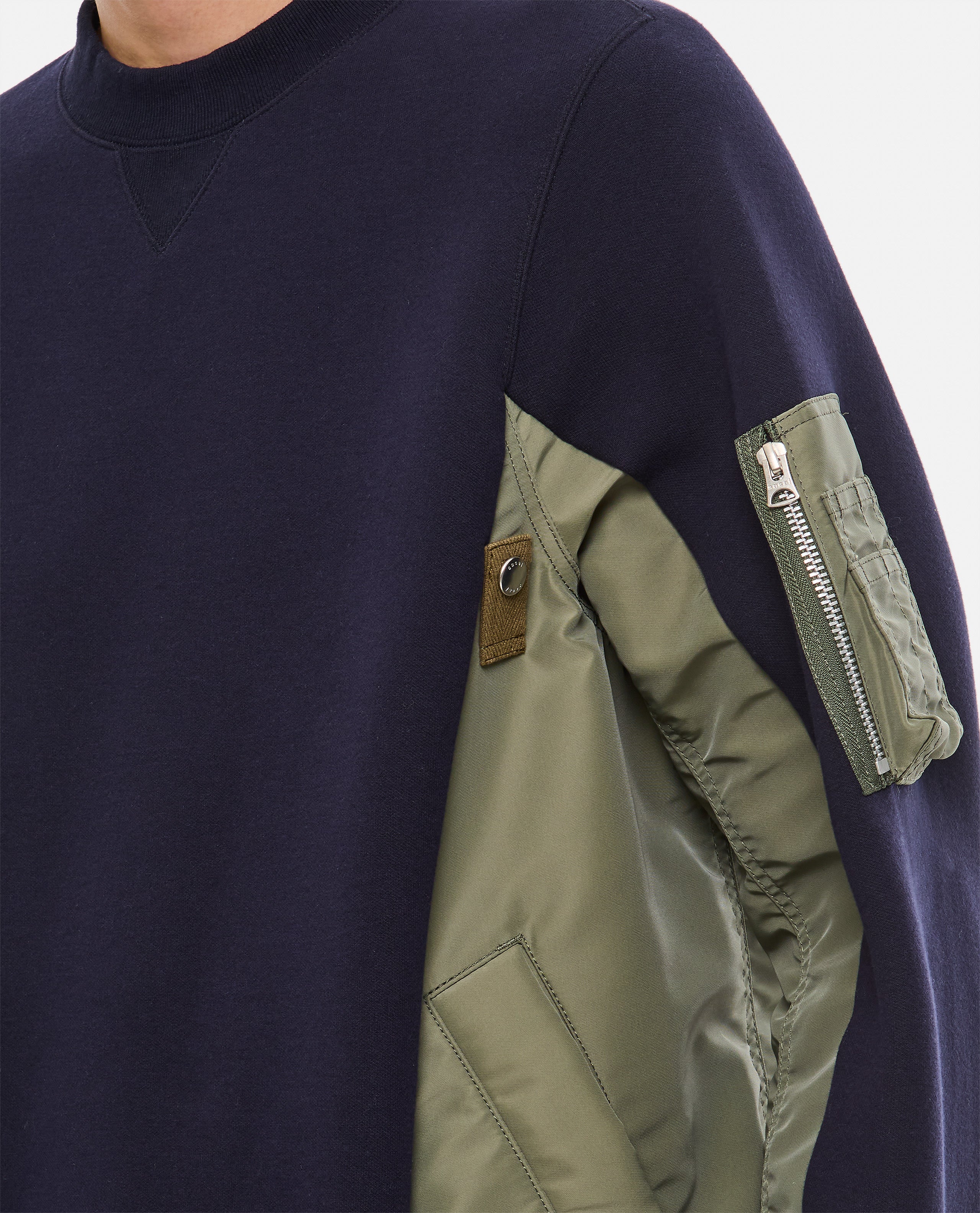 FELPA GIROCOLLO COTONE E NYLON - Image 4