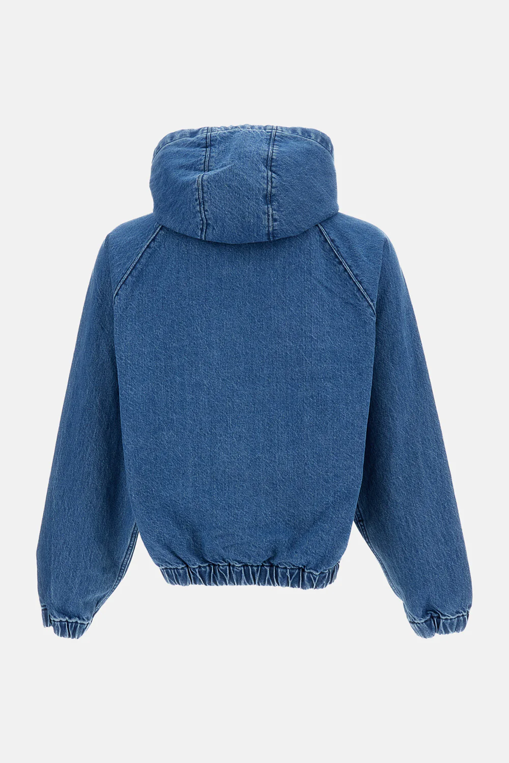 GIACCA LOGO IN DENIM CON CAPPUCCIO - Image 2