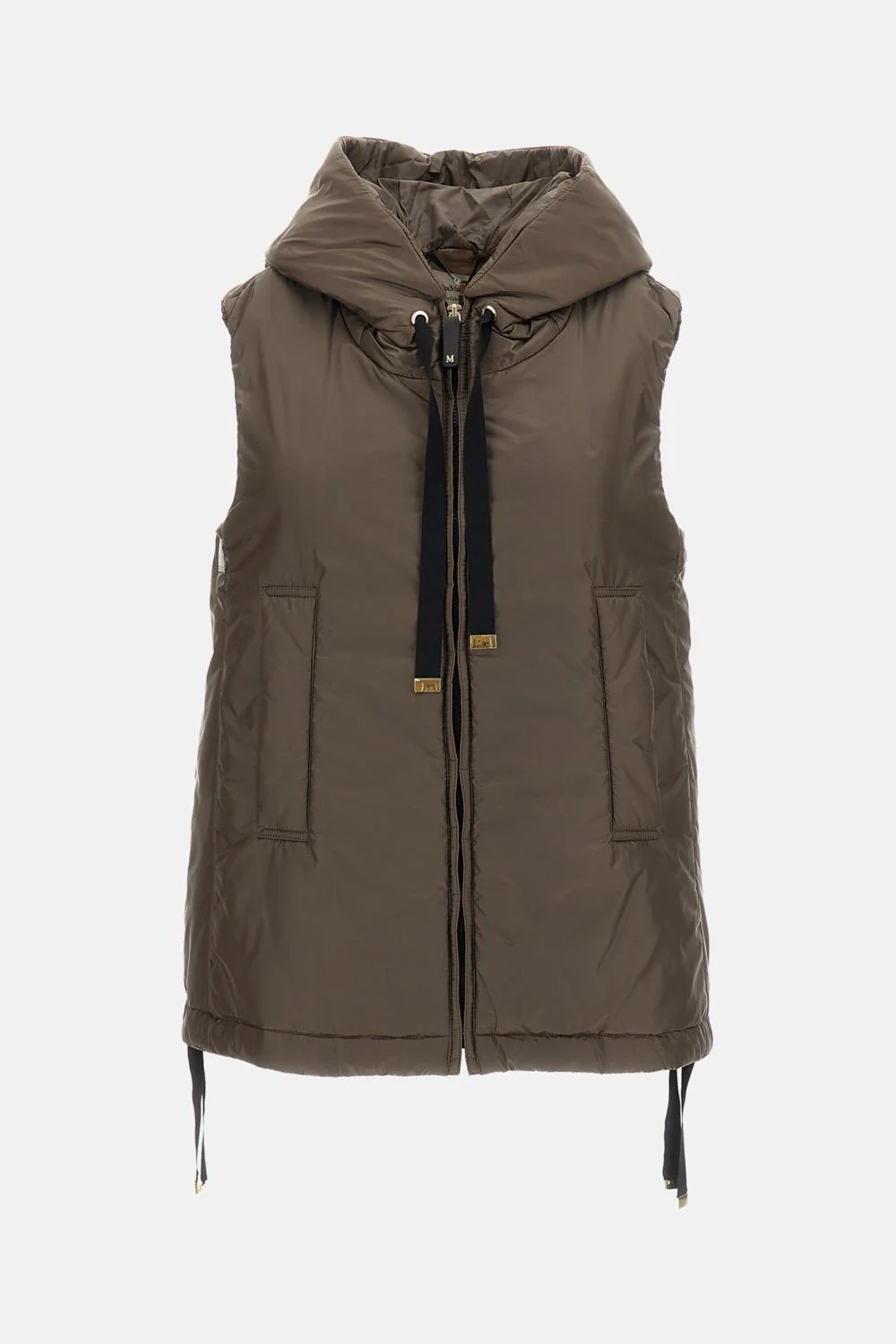 GILET IMBOTTITO CON CAPPUCCIO