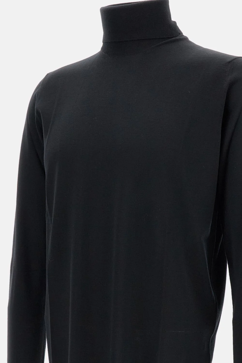 MAGLIA COLLO ALTO IN LANA EXTRAFINE - Image 3