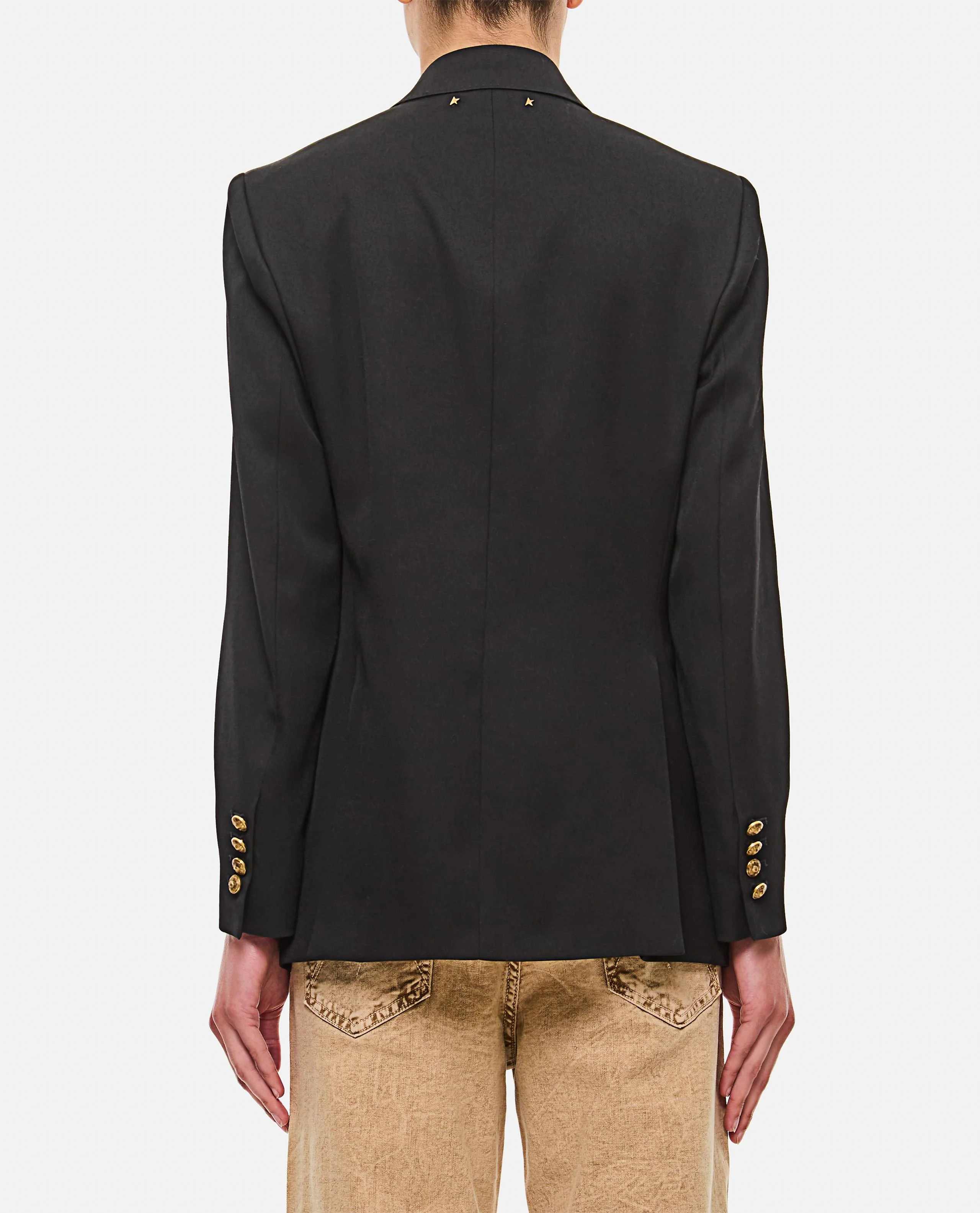 BLAZER DOPPIOPETTO CON BOTTONI ORO - Image 3