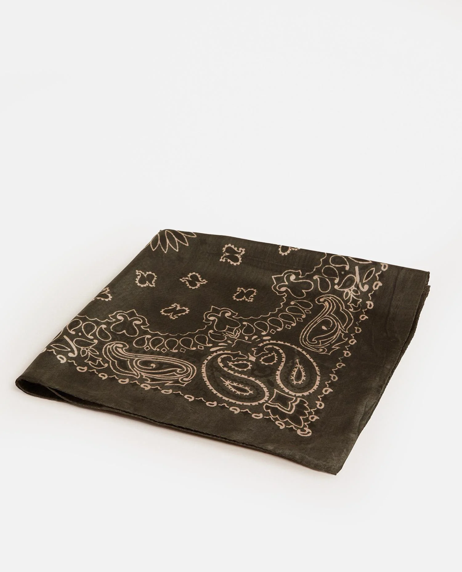 FOULARD PAISLEY PRINT SILK
