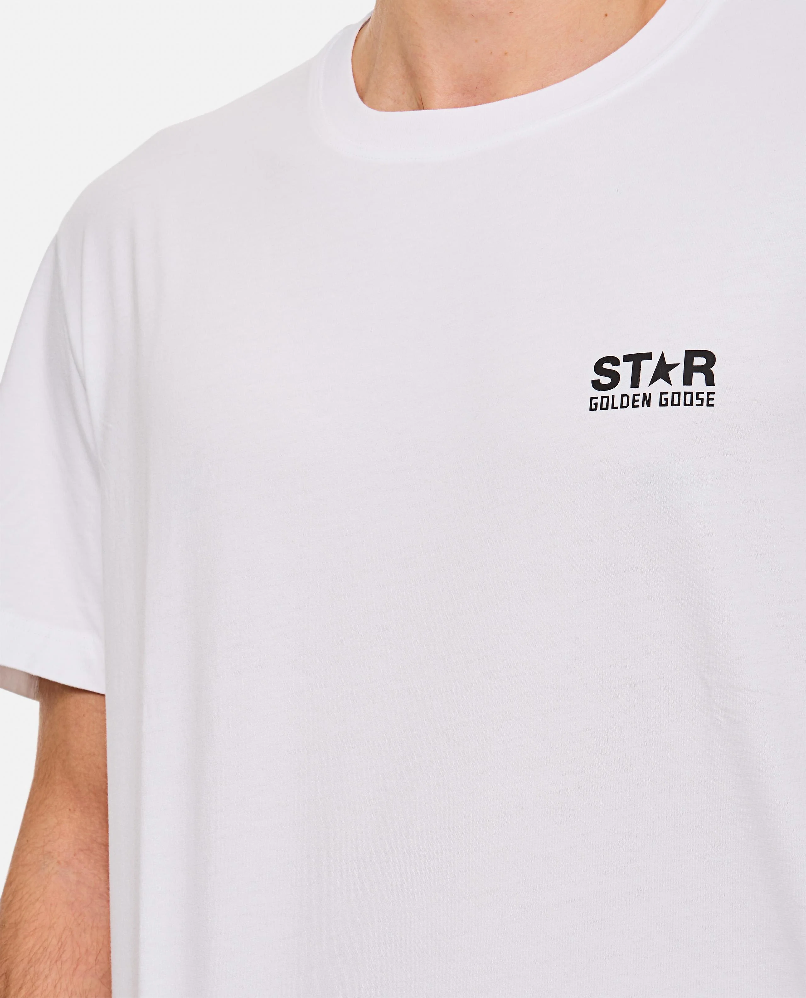 STAR M'S REGULAR T-SHIRT / LOGO/ BIG STAR BACK/ BLACKBOARD - Image 4