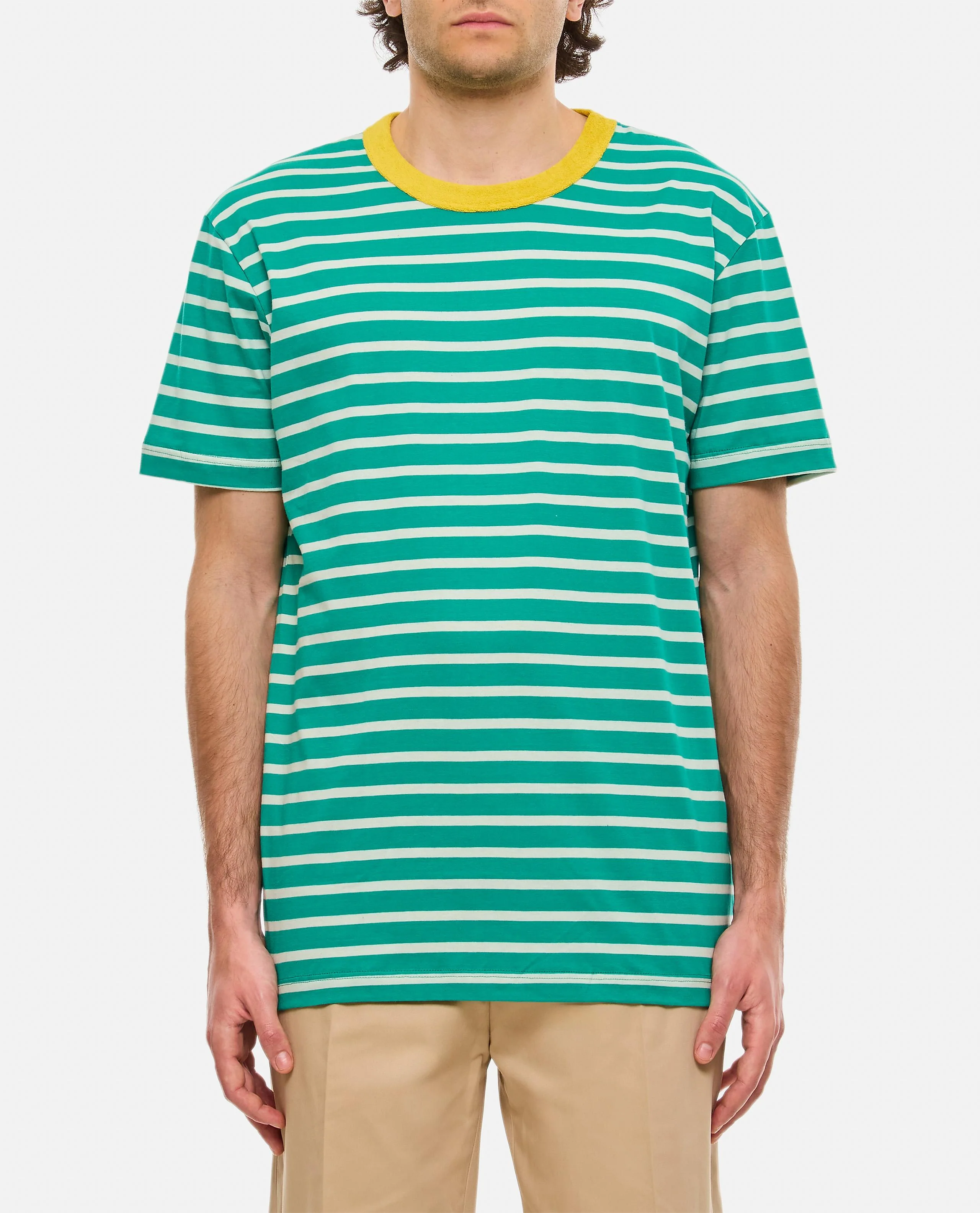 STRIPES COTTON T-SHIRT