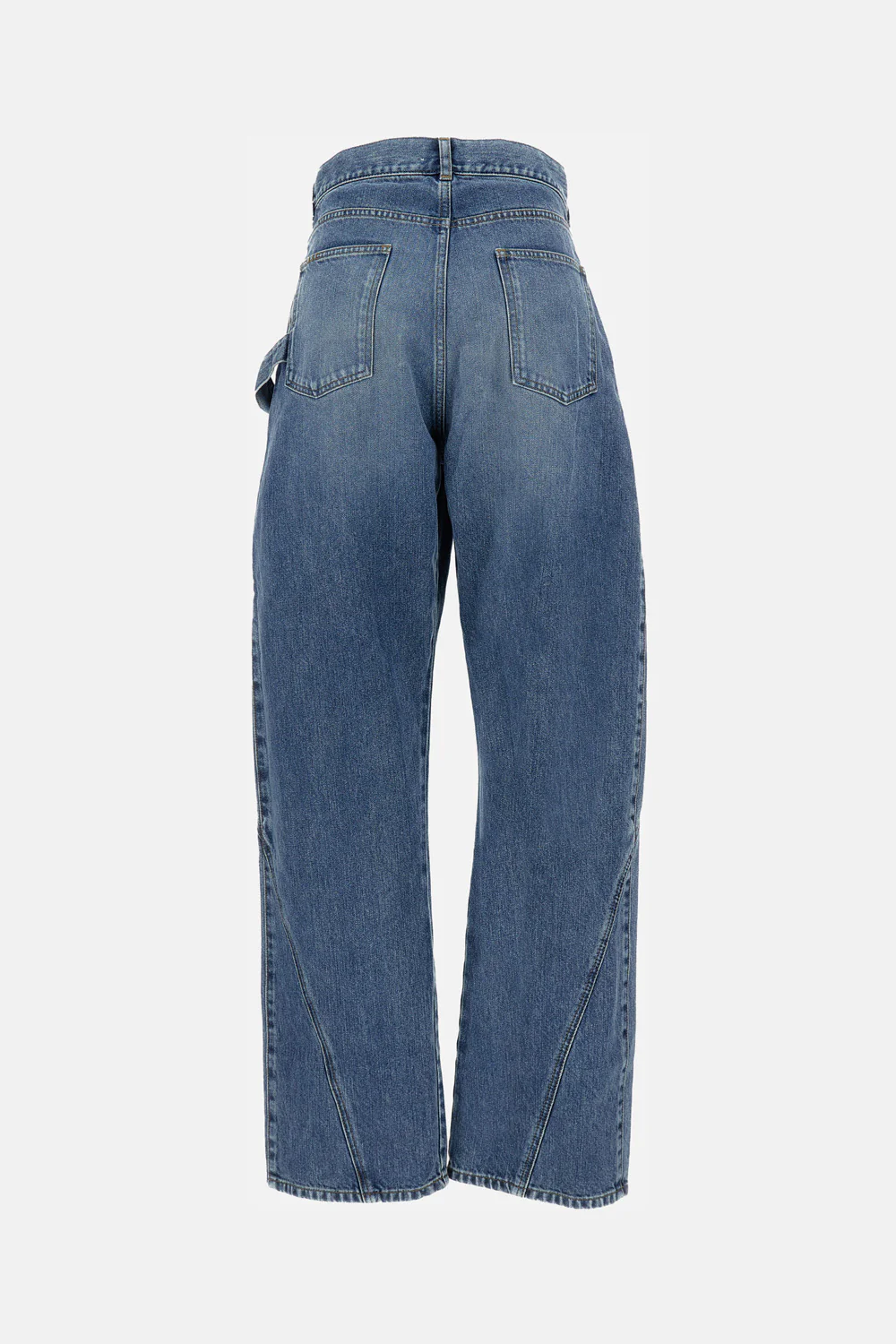JEANS CON CUCITURE ATTORCIGLIATE - Image 2