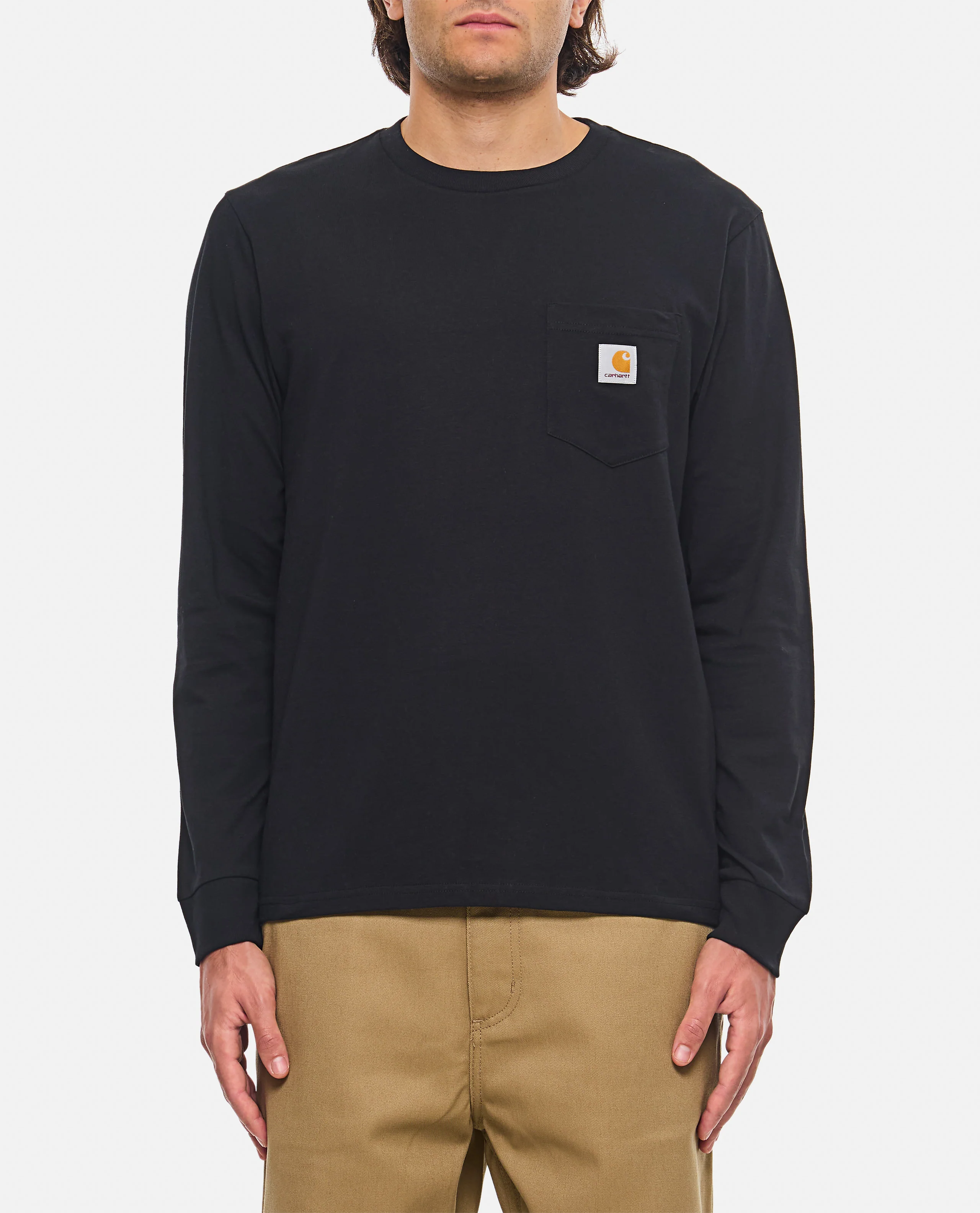 L/S POCKET T-SHIRT COTTON SINGLE JERSEY