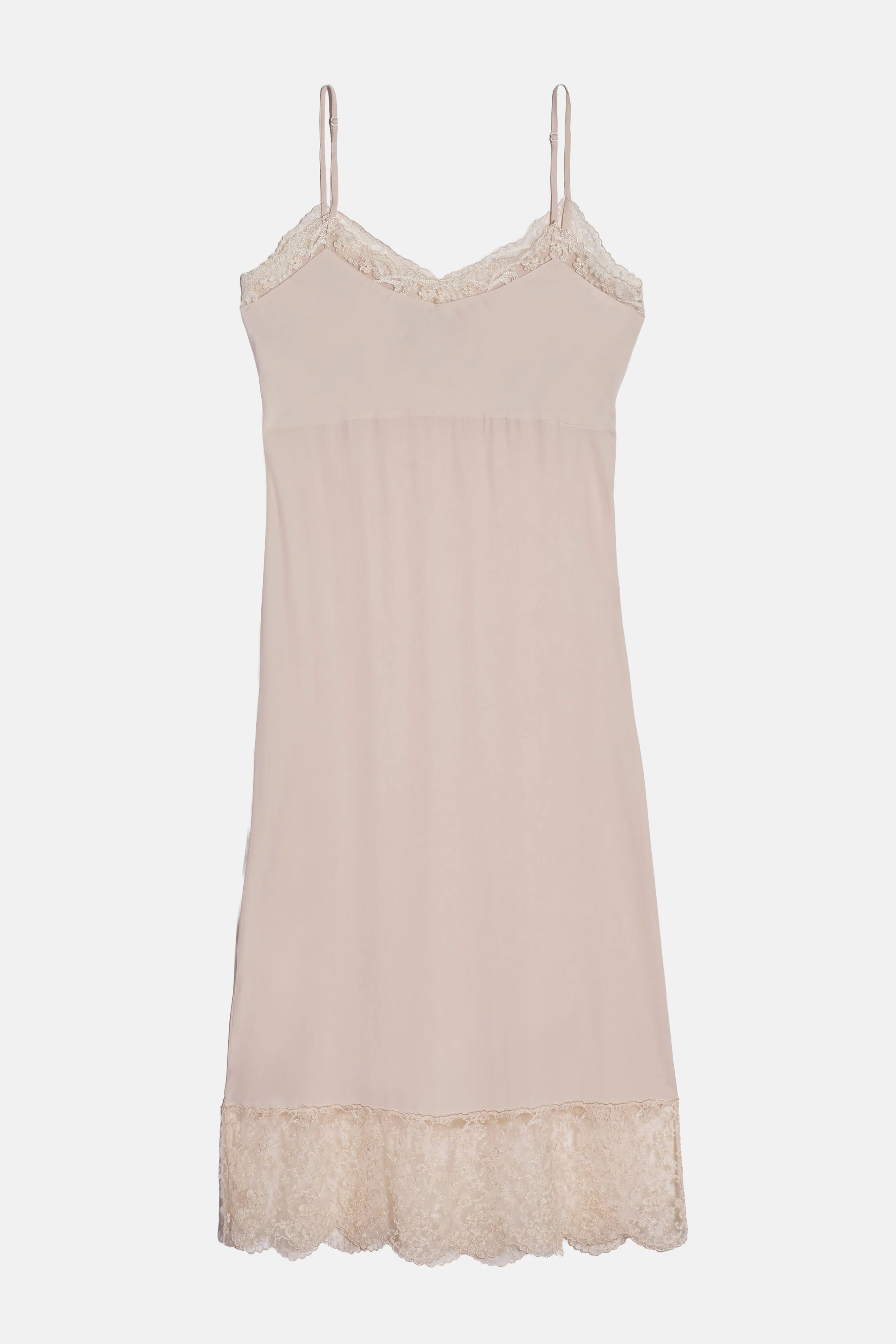 LACE TRIM SLIP DRESS - Image 3