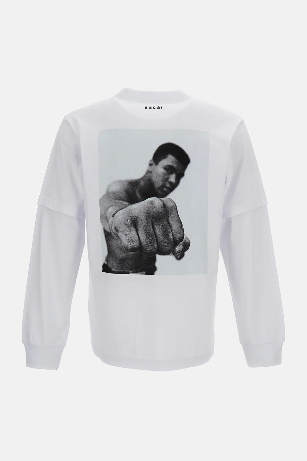 MAGLIA A MANICHE LUNGHE CON STAMPA - Image 2