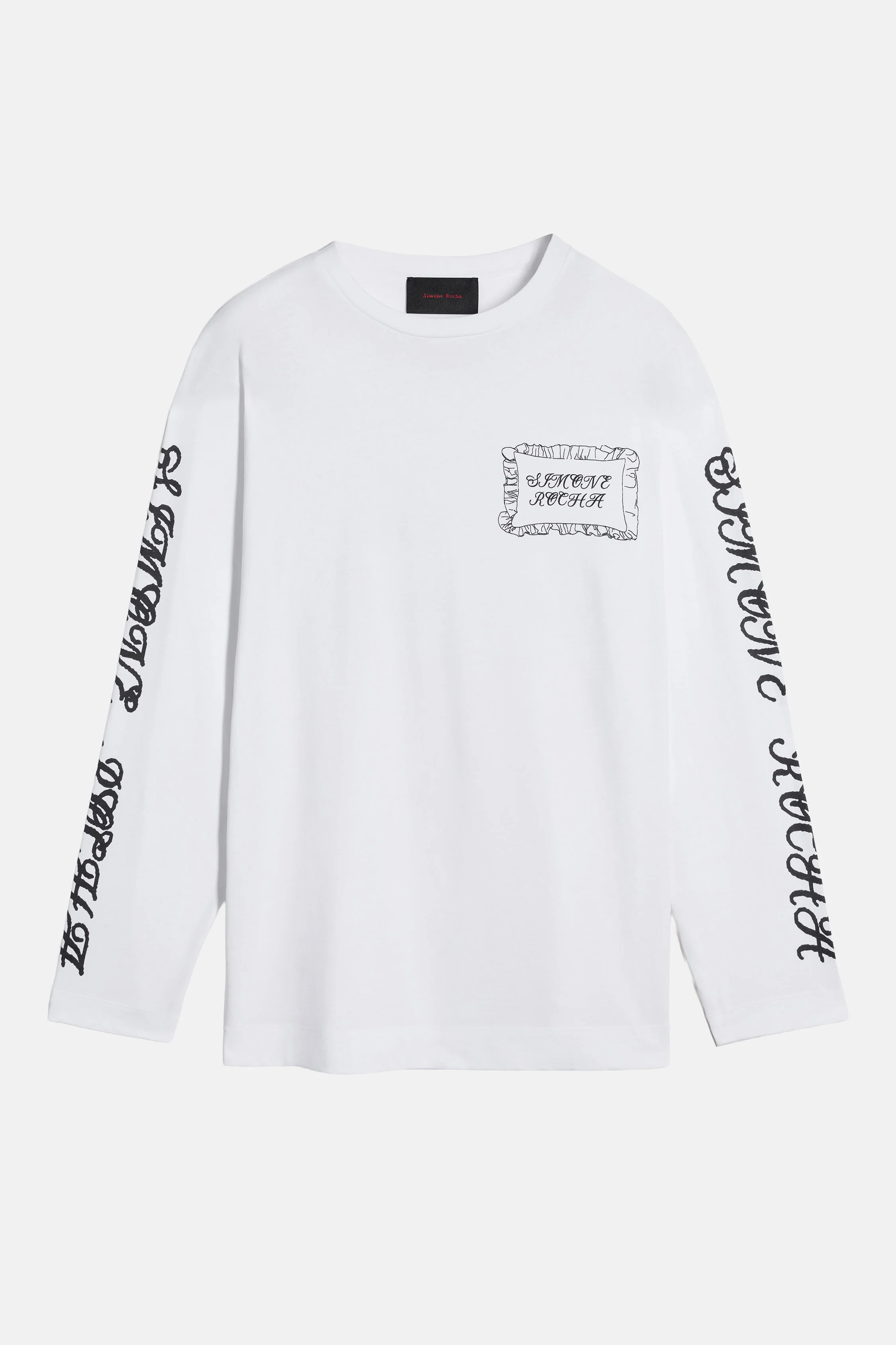 MAGLIA A MANICHE LUNGHE CON STAMPA PILLOWCASE - Image 2