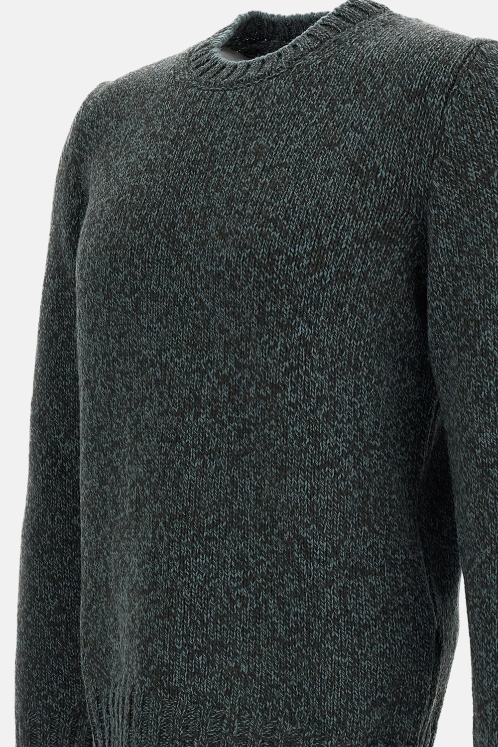 MAGLIA GIROCOLLO HERRINGBONE - Image 3