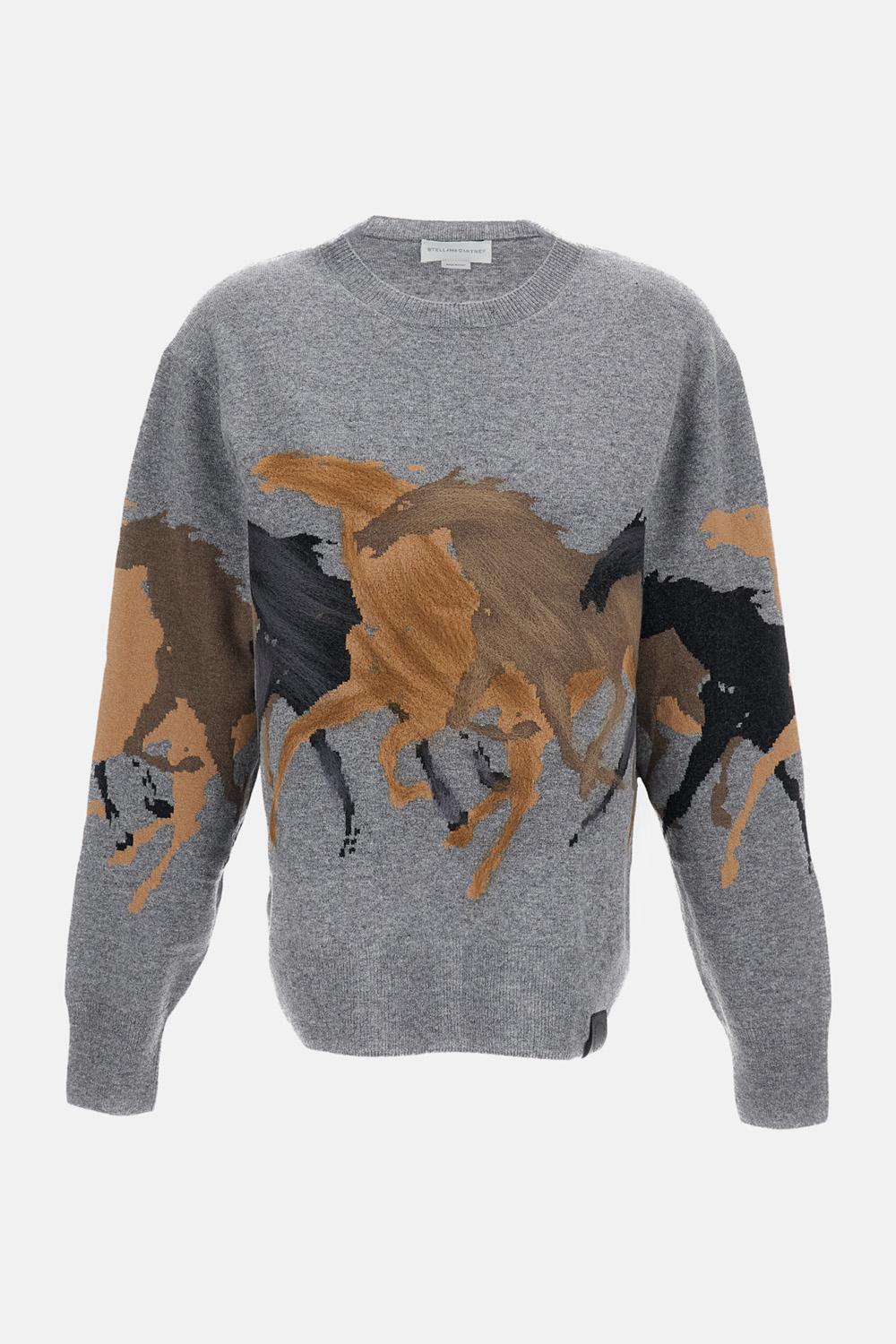 MAGLIA GIROCOLLO RACING HORSES