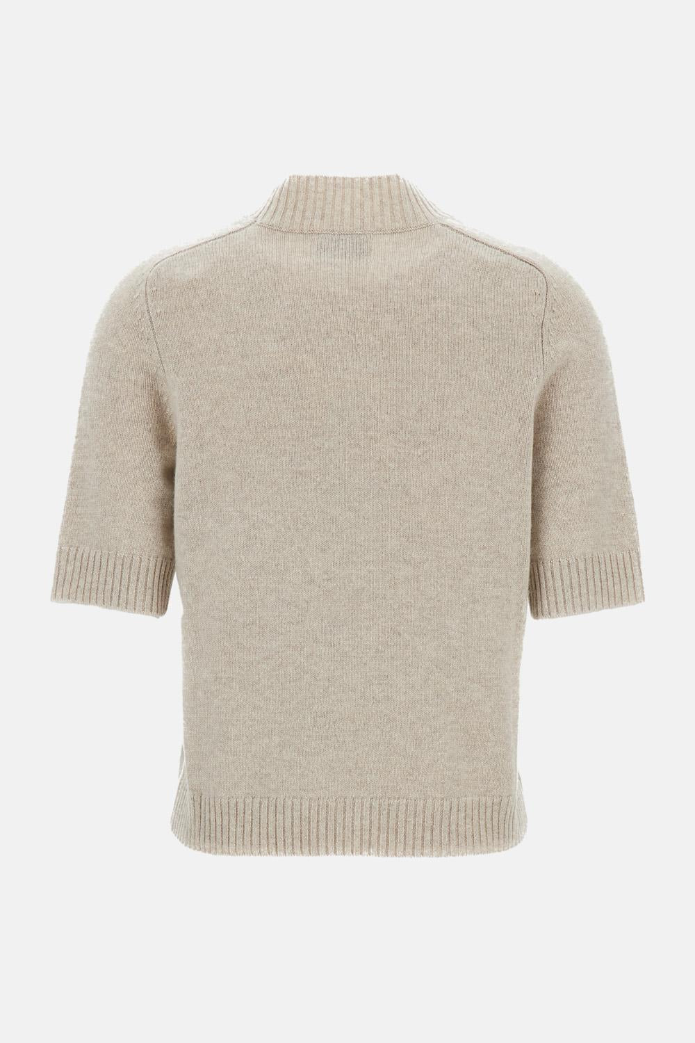 MAGLIA RUTH A MANICHE CORTE - Image 2