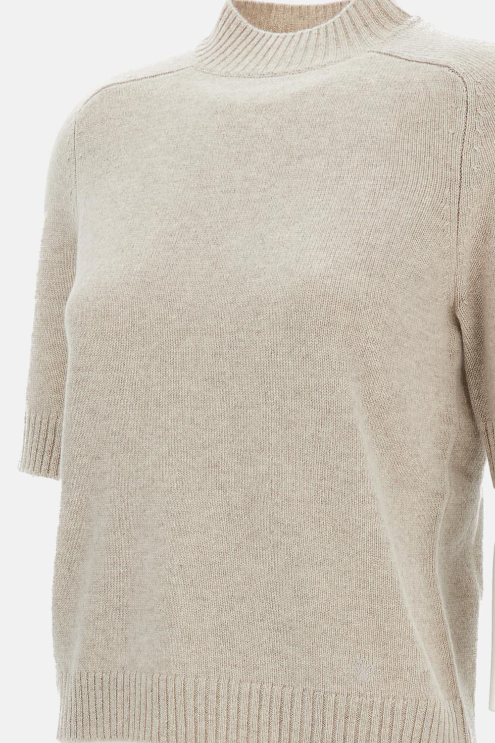 MAGLIA RUTH A MANICHE CORTE - Image 3