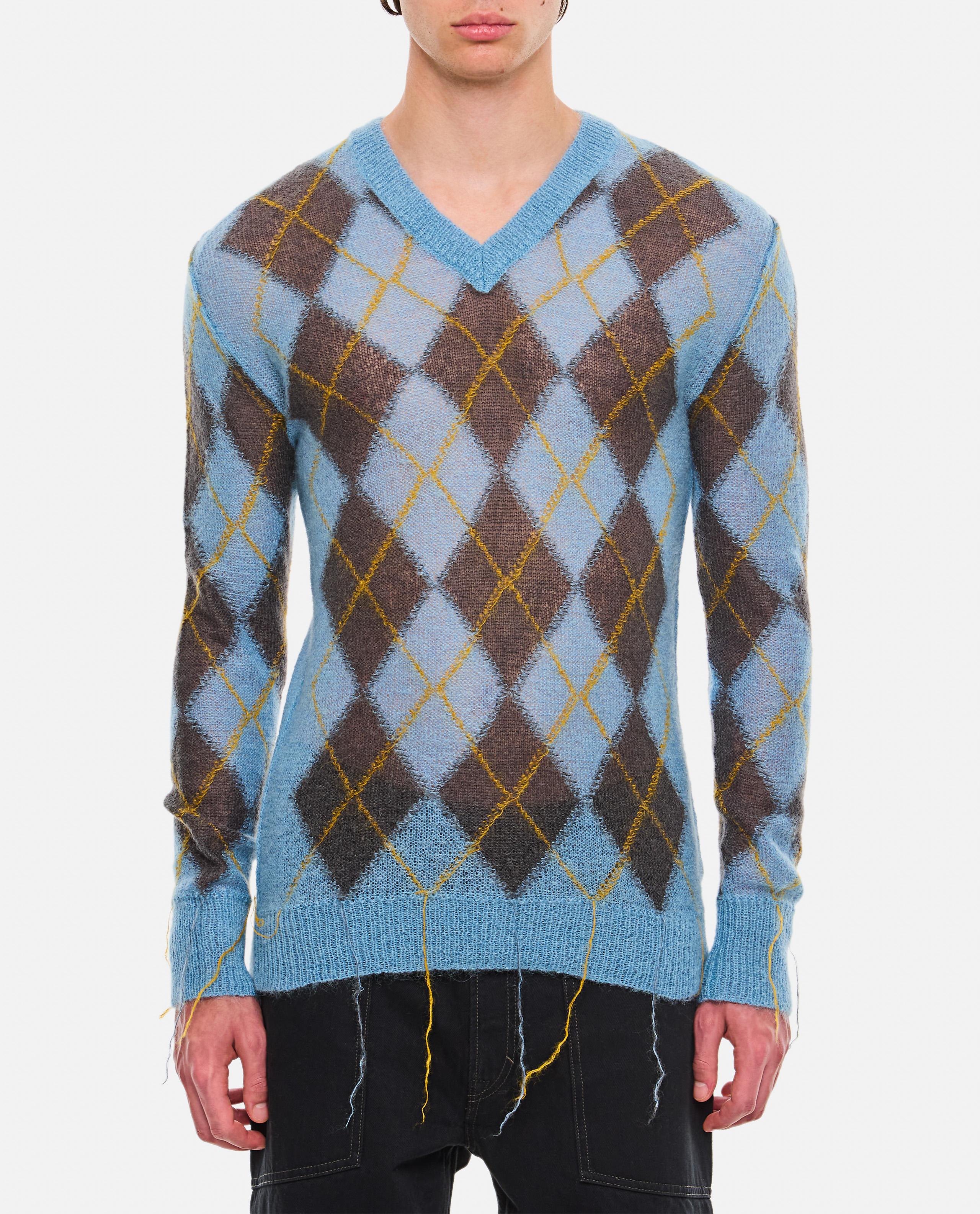 MAGLIA A ROMBI SCOLLO V