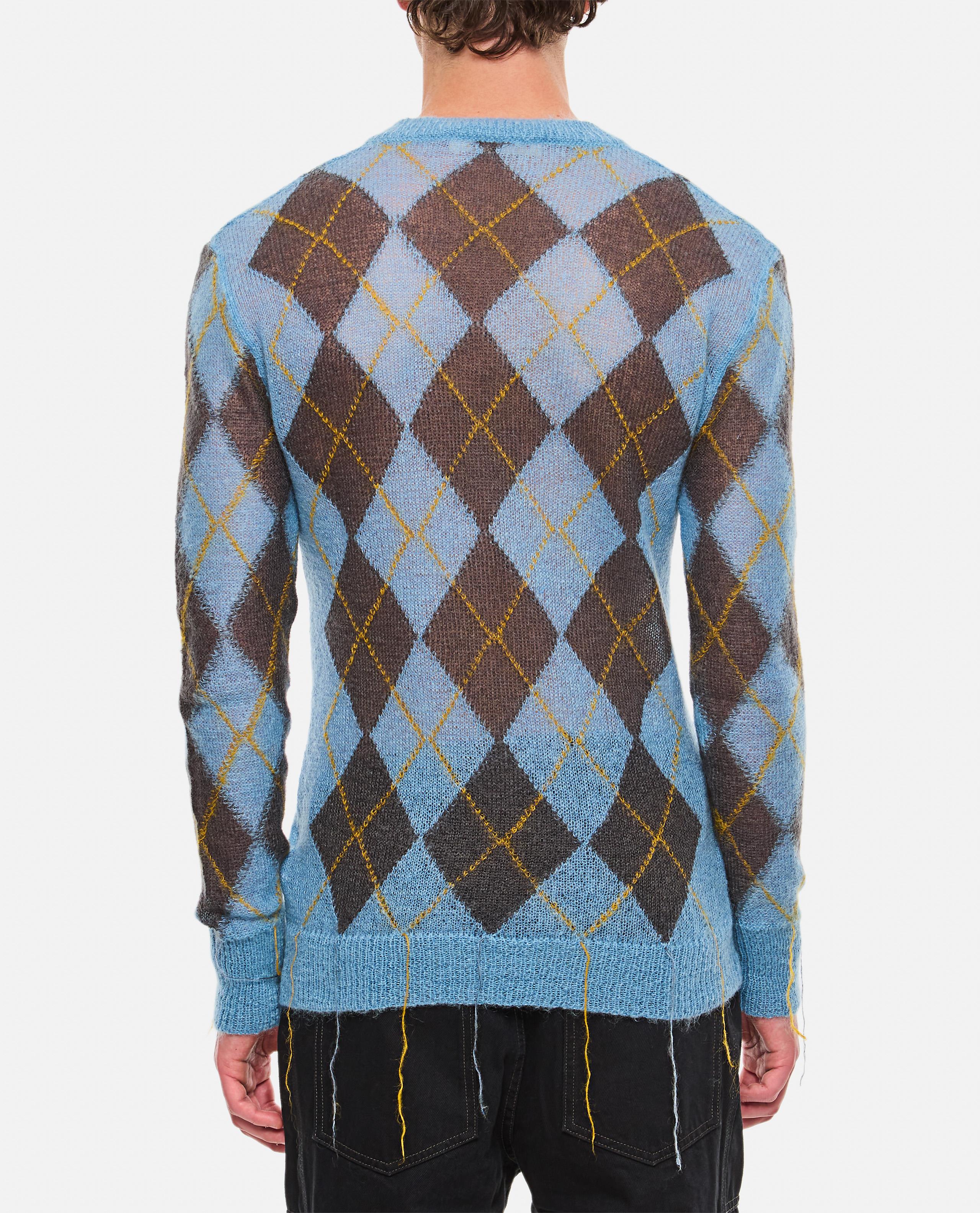 MAGLIA A ROMBI SCOLLO V - Image 3