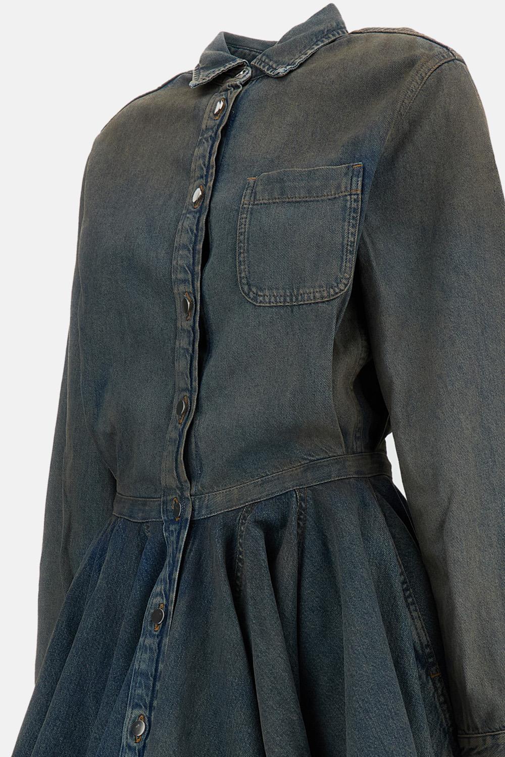 MINI ABITO SHILA ZIGGY BLUE - Image 3