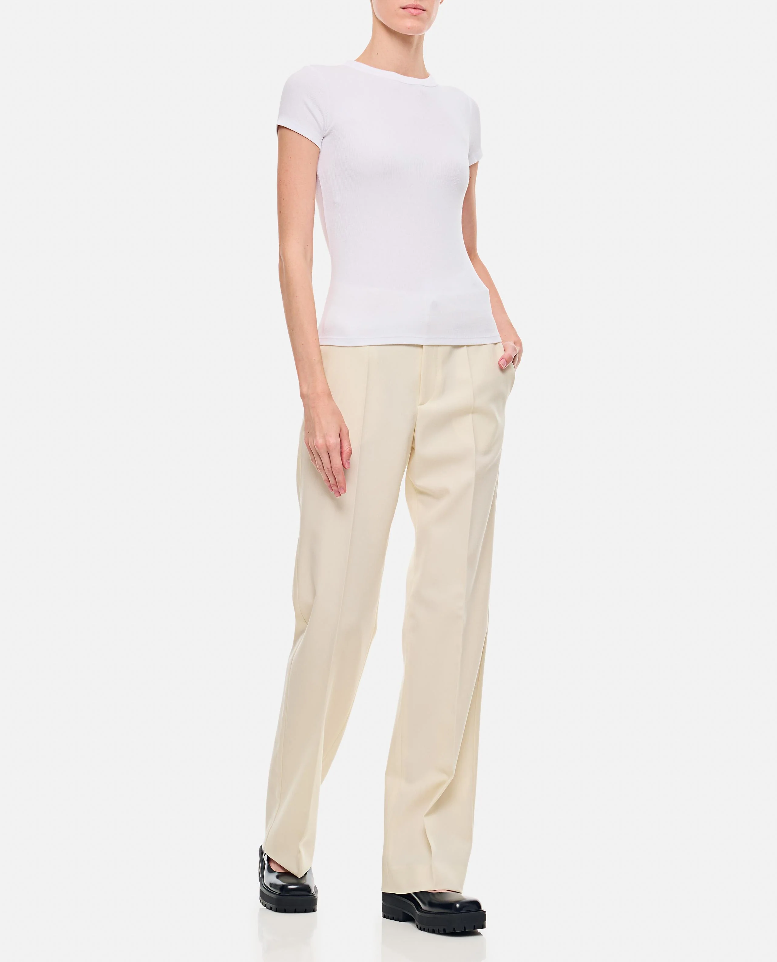 PANTALONI DENIM VITA ALTA - Image 2