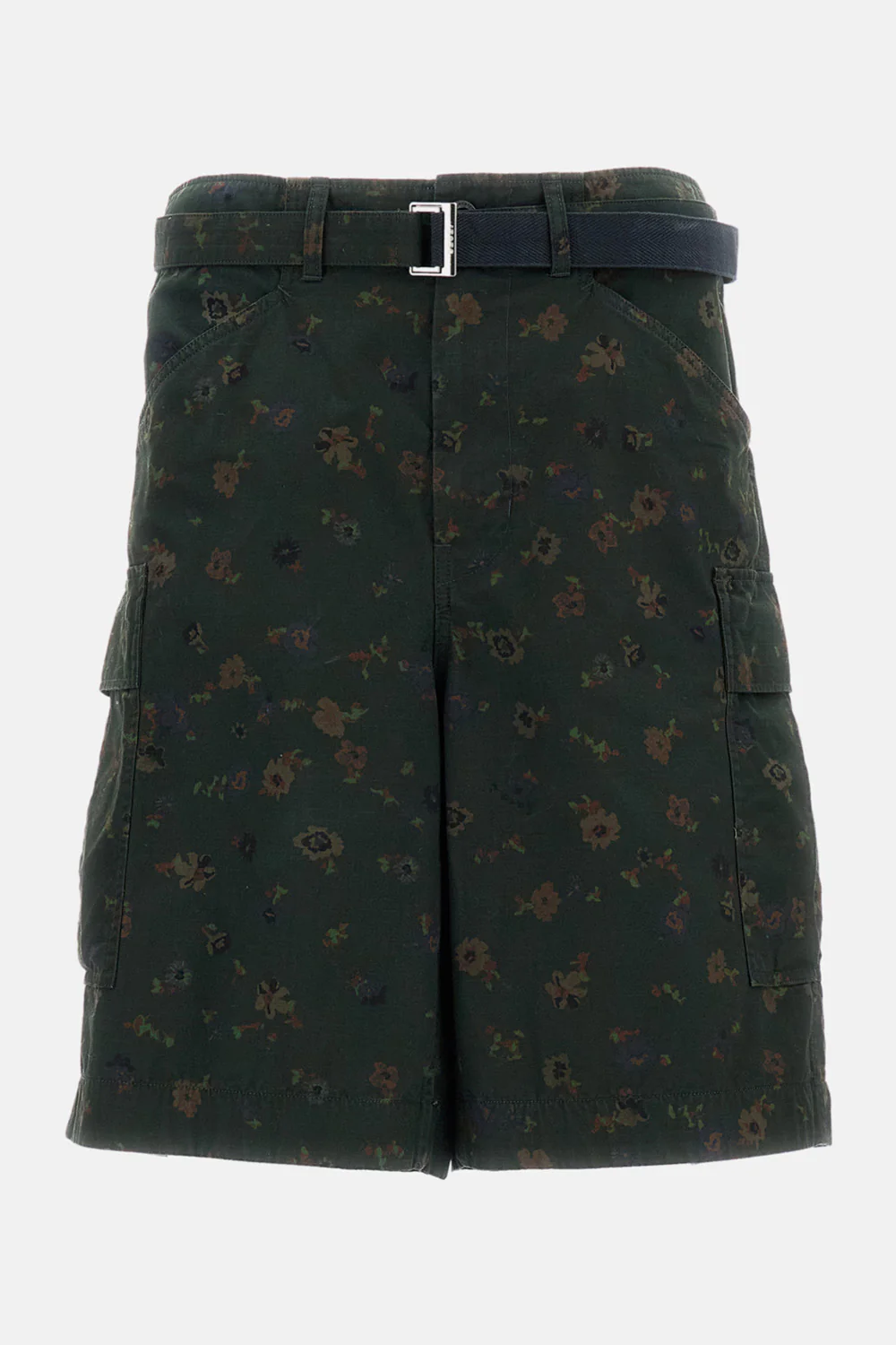 PANTALONCINI IN COTONE A FIORI