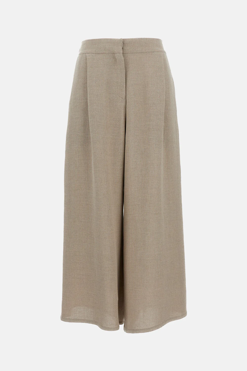 PANTALONI AMPI IN LINO
